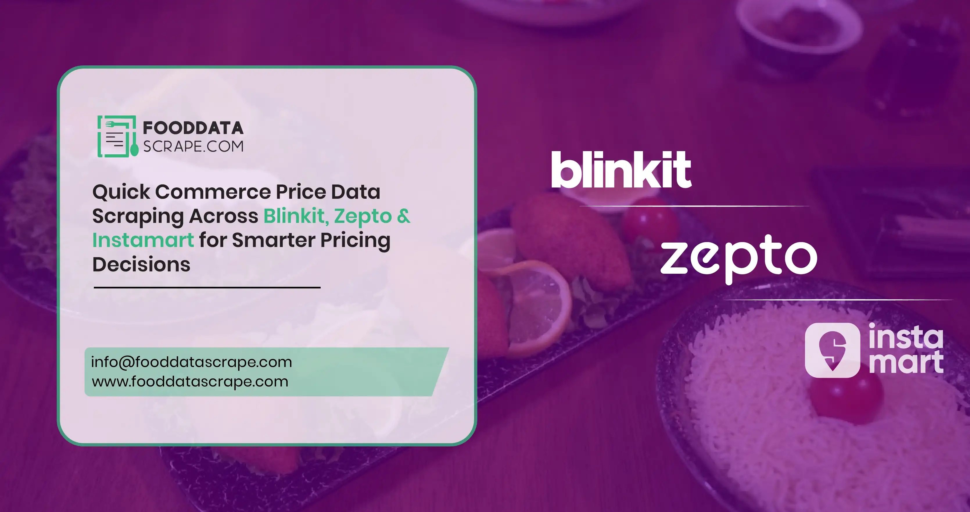 Quick Commerce Price Data Scraping Across Blinkit, Zepto & Instamart